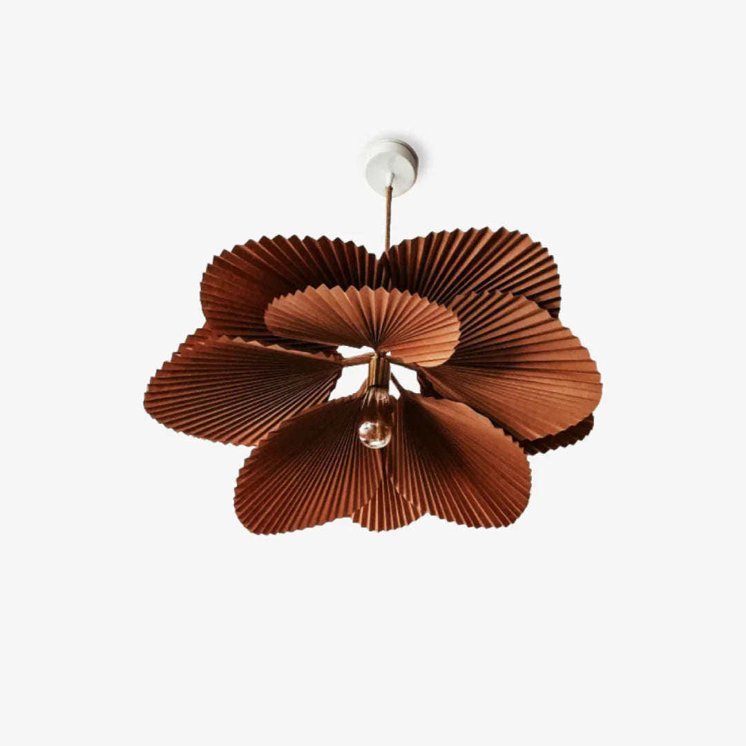 Folded Leaf Lotus Pendant Lamp