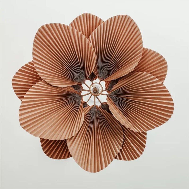 Folded Leaf Lotus Pendant Lamp