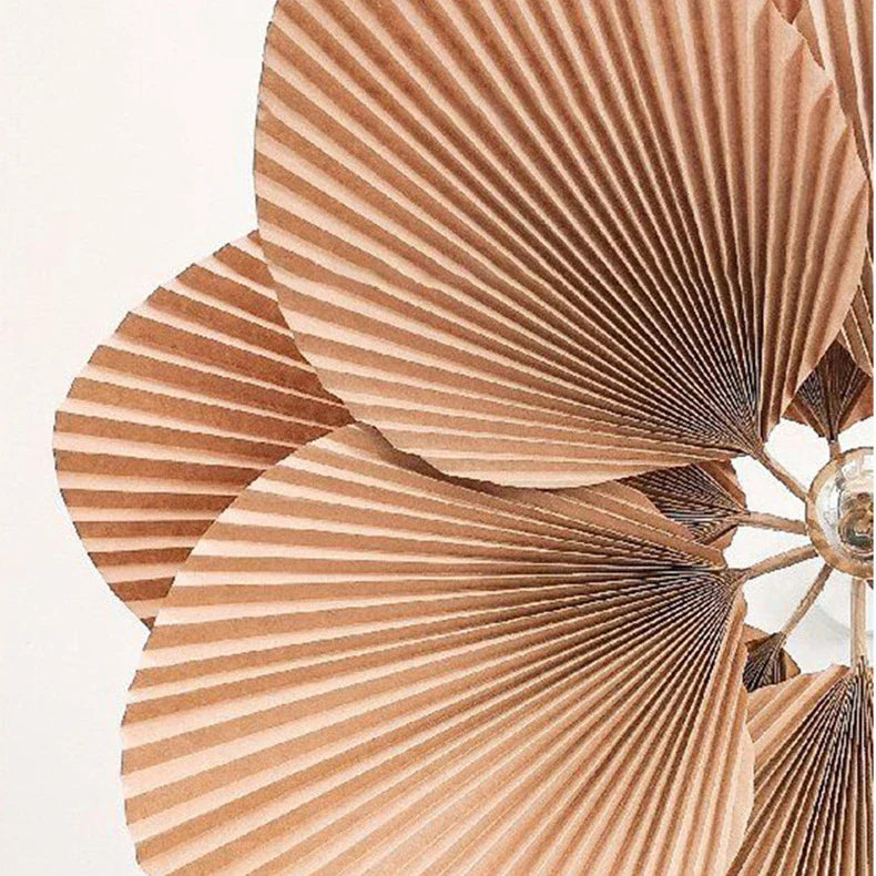 Folded Leaf Lotus Pendant Lamp