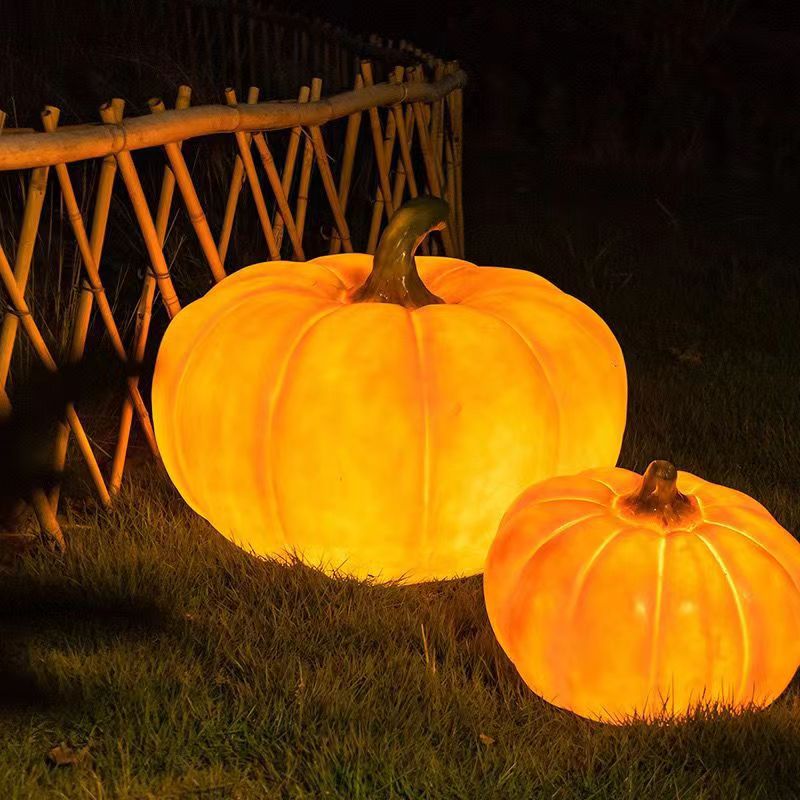 Outdoor Pumpkin  Lamp